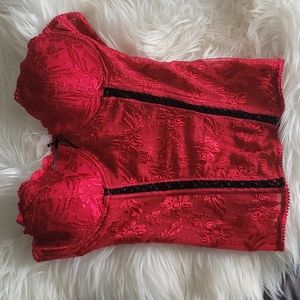 La Vie en Rose corset and panties